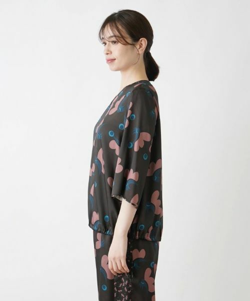 Leilian / レリアン シャツ・ブラウス | Vネックブラウス | 詳細6