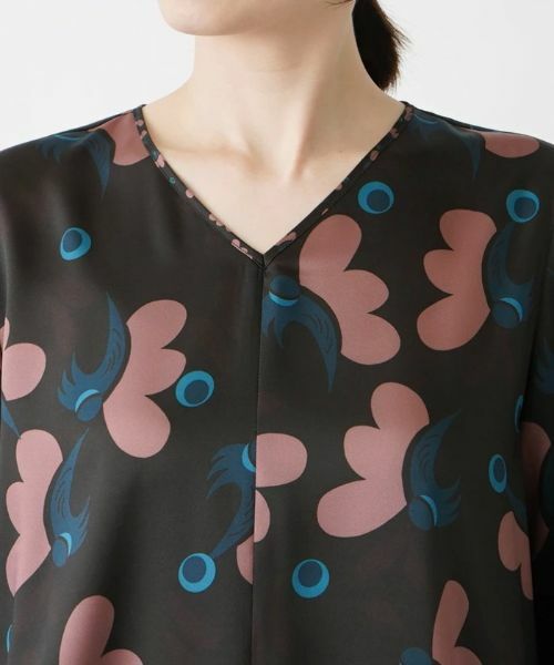 Leilian / レリアン シャツ・ブラウス | Vネックブラウス | 詳細8