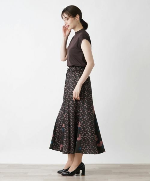 Leilian / レリアン ミニ・ひざ丈スカート | フレアスカート | 詳細2