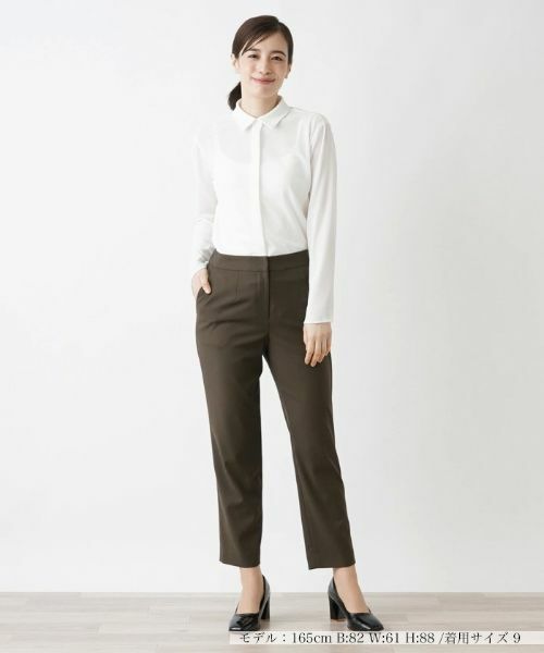 Leilian / レリアン その他パンツ | 洗えるアンクル丈パンツ | 詳細4