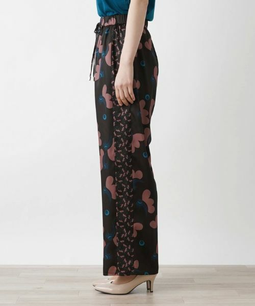 Leilian / レリアン その他パンツ | 洗えるプリントワイドパンツ | 詳細5