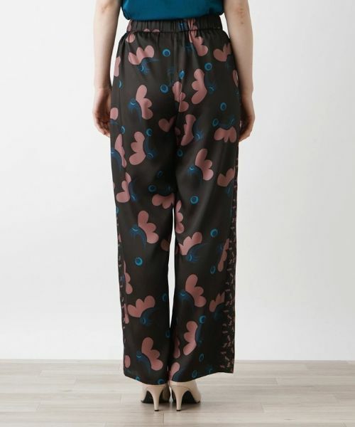 Leilian / レリアン その他パンツ | 洗えるプリントワイドパンツ | 詳細6