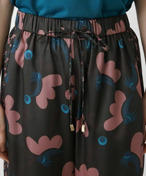 Leilian / レリアン その他パンツ | 洗えるプリントワイドパンツ | 詳細7