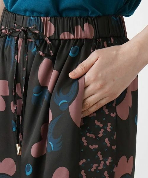 Leilian / レリアン その他パンツ | 洗えるプリントワイドパンツ | 詳細8