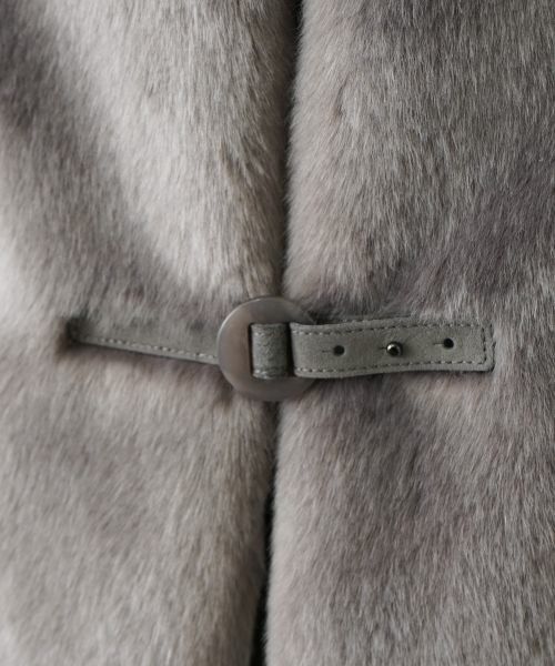 Leilian / レリアン テーラードジャケット | フェイクファー切替ベスト | 詳細14