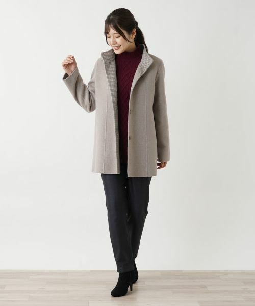 Leilian / レリアン その他アウター | カシミヤコート | 詳細5