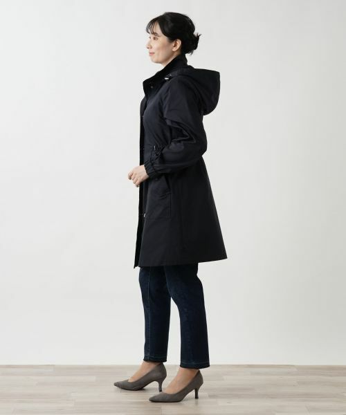 Leilian / レリアン その他アウター | フーディーロングコート | 詳細10