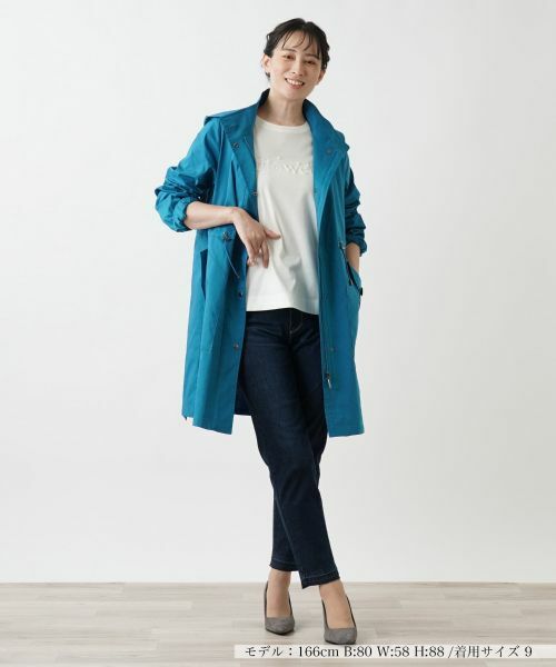 Leilian / レリアン その他アウター | フーディーロングコート | 詳細14