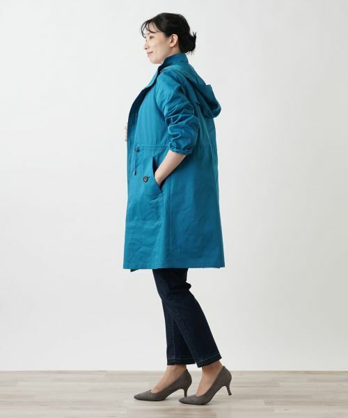 Leilian / レリアン その他アウター | フーディーロングコート | 詳細15