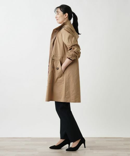 Leilian / レリアン その他アウター | フーディーロングコート | 詳細2