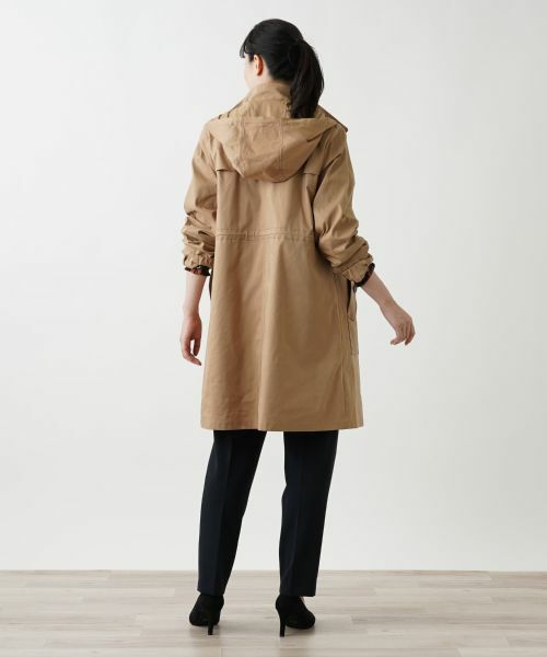 Leilian / レリアン その他アウター | フーディーロングコート | 詳細3