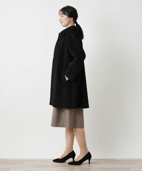 Leilian / レリアン その他アウター | カシミヤステンカラーコート | 詳細2