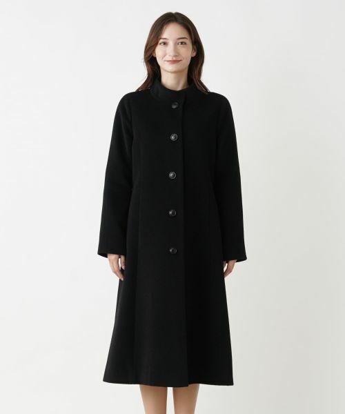 Leilian / レリアン その他アウター | カシミヤハイネックコート | 詳細4