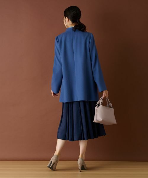 Leilian / レリアン その他アウター | カシミヤスタンドカラーコート【深喜毛織 】 | 詳細15