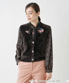 Leilian / レリアン テーラードジャケット | Vネックベスト