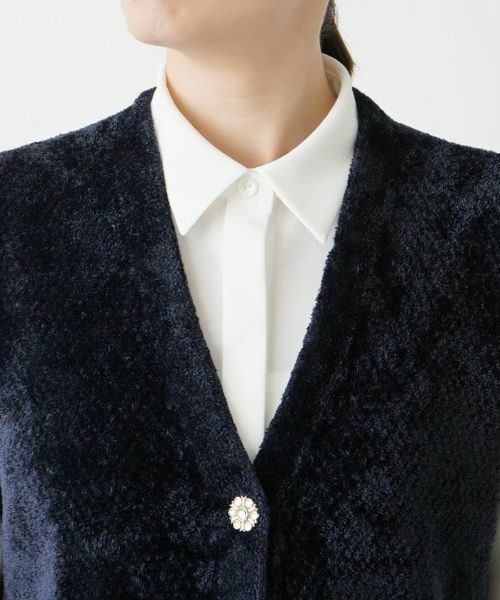 Leilian / レリアン テーラードジャケット | Vネックベスト | 詳細11