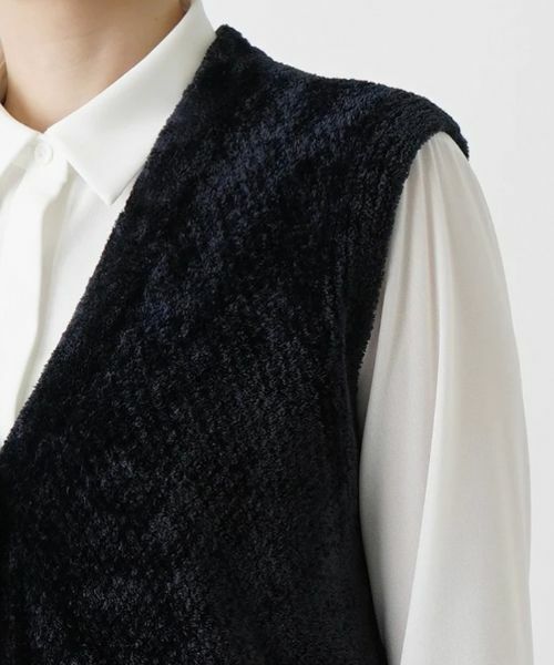 Leilian / レリアン テーラードジャケット | Vネックベスト | 詳細13