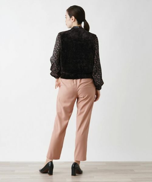 Leilian / レリアン テーラードジャケット | Vネックベスト | 詳細3