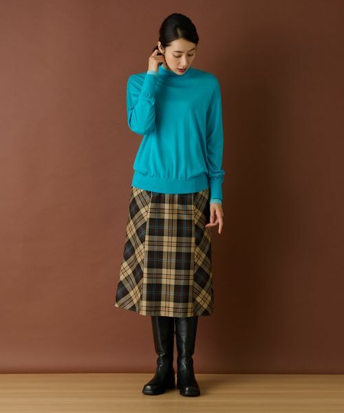 Leilian / レリアン ミニ・ひざ丈スカート | マーメイドスカート | 詳細11