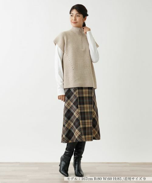 Leilian / レリアン ミニ・ひざ丈スカート | マーメイドスカート | 詳細20