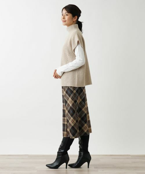 Leilian / レリアン ミニ・ひざ丈スカート | マーメイドスカート | 詳細21