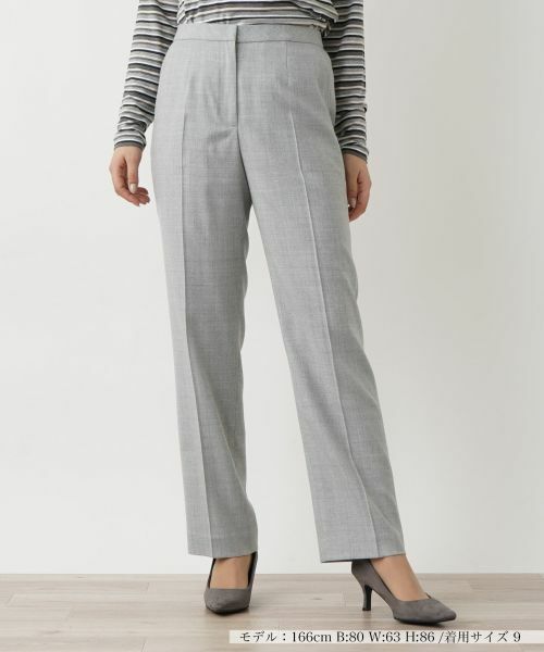 Leilian / レリアン その他パンツ | パンツ(ライトグレー)