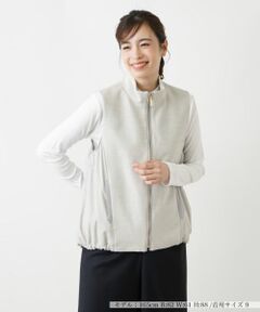 Leilian / レリアン テーラードジャケット | 中わたハイネックベスト