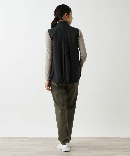 Leilian / レリアン テーラードジャケット | 中わたハイネックベスト | 詳細6