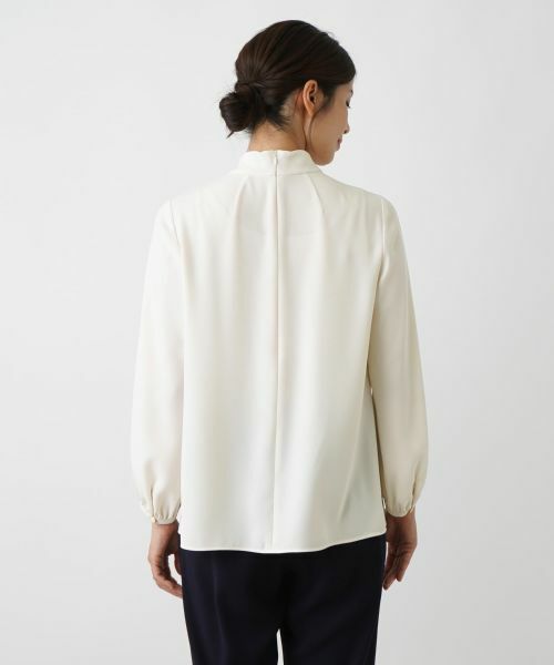 Leilian / レリアン シャツ・ブラウス | ドレープタイブラウス | 詳細11