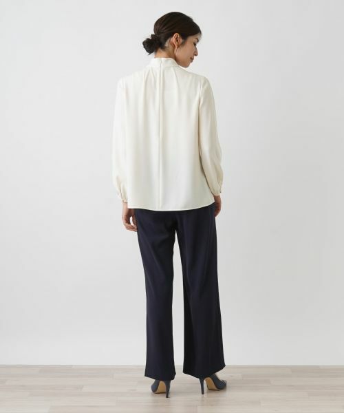Leilian / レリアン シャツ・ブラウス | ドレープタイブラウス | 詳細8