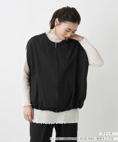 Leilian / レリアン テーラードジャケット | コクーンシルエットベスト