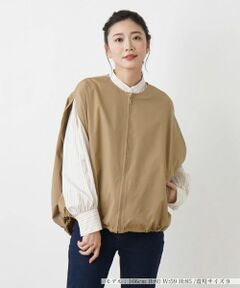 Leilian / レリアン テーラードジャケット | コクーンシルエットベスト