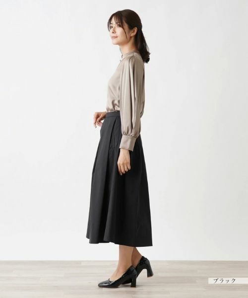 Leilian / レリアン ミニ・ひざ丈スカート | フレアスカート | 詳細11