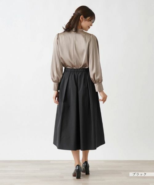 Leilian / レリアン ミニ・ひざ丈スカート | フレアスカート | 詳細12