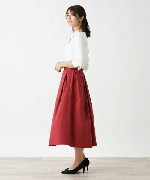 Leilian / レリアン ミニ・ひざ丈スカート | フレアスカート | 詳細2