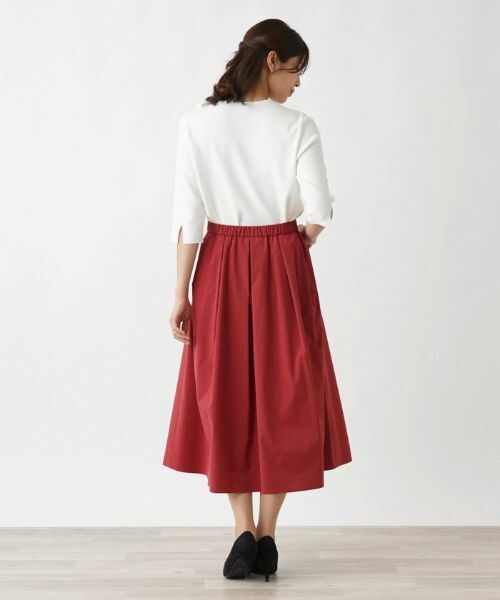 Leilian / レリアン ミニ・ひざ丈スカート | フレアスカート | 詳細3