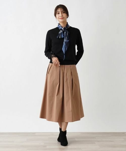 Leilian / レリアン ミニ・ひざ丈スカート | フレアスカート | 詳細4