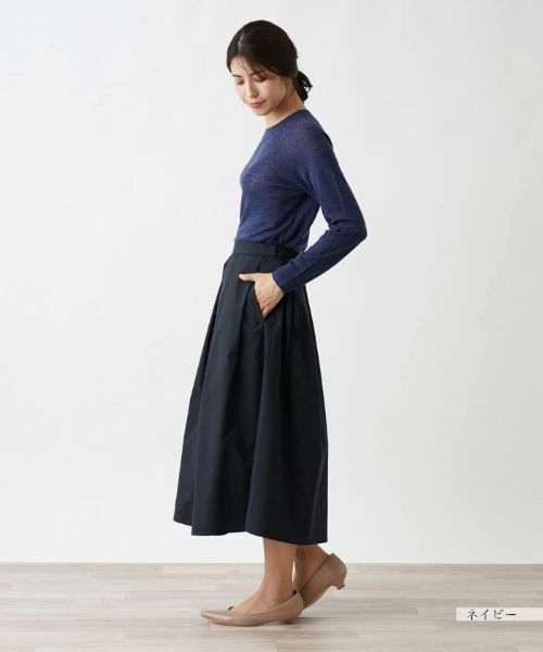 Leilian / レリアン ミニ・ひざ丈スカート | フレアスカート | 詳細8