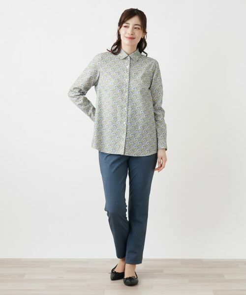 Leilian / レリアン シャツ・ブラウス | フラワー柄ブラウス【Leilian WHITE LABEL】 | 詳細1