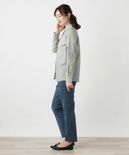 Leilian / レリアン シャツ・ブラウス | フラワー柄ブラウス【Leilian WHITE LABEL】 | 詳細2