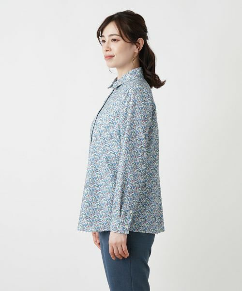 Leilian / レリアン シャツ・ブラウス | フラワー柄ブラウス【Leilian WHITE LABEL】 | 詳細9