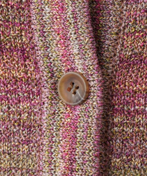 Leilian / レリアン カーディガン・ボレロ | ミックスカラーニットカーディガン【Leilian WHITE LABEL】 | 詳細4