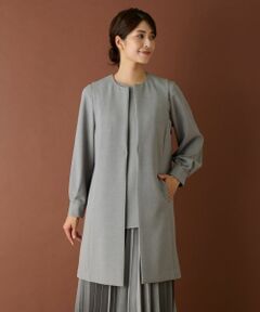 Leilian / レリアン テーラードジャケット | 洗えるロングジレ