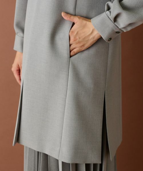 Leilian / レリアン テーラードジャケット | 洗えるロングジレ | 詳細13