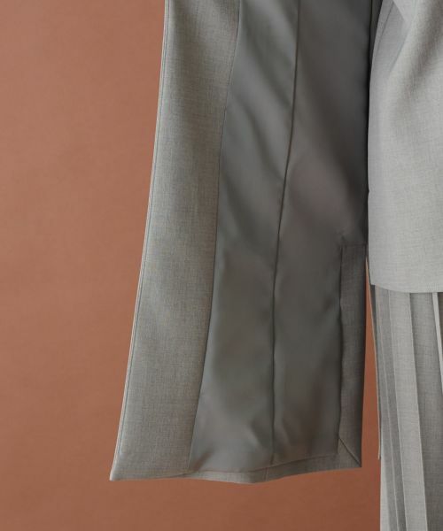 Leilian / レリアン テーラードジャケット | 洗えるロングジレ | 詳細14