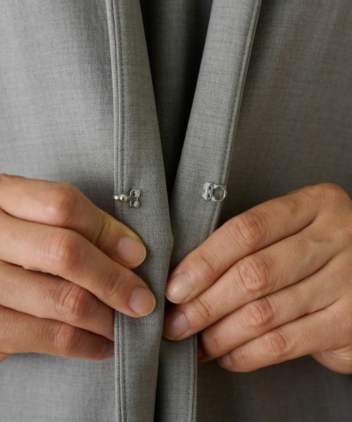 Leilian / レリアン テーラードジャケット | 洗えるロングジレ | 詳細15