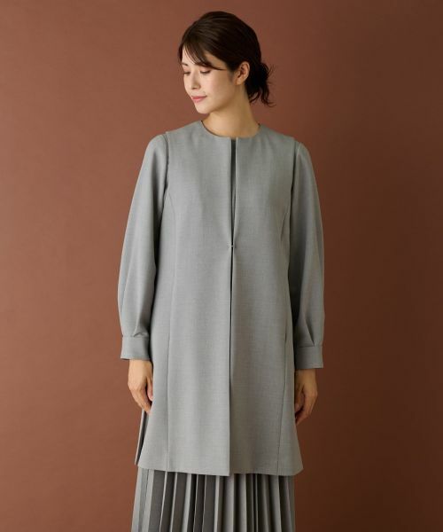 Leilian / レリアン テーラードジャケット | 洗えるロングジレ | 詳細4