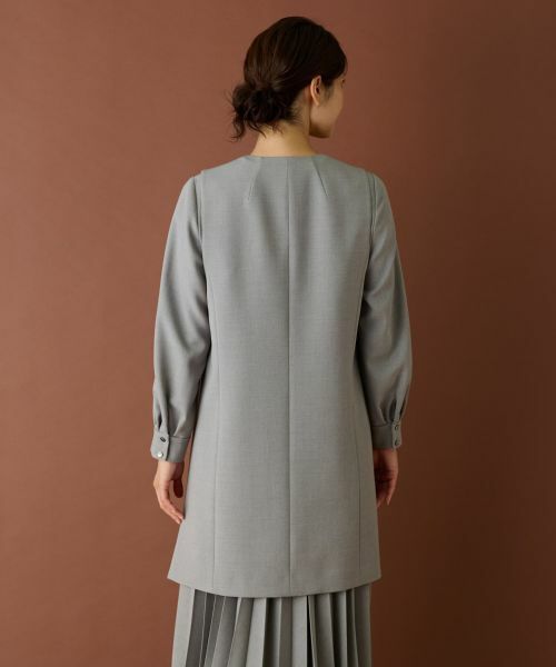 Leilian / レリアン テーラードジャケット | 洗えるロングジレ | 詳細6
