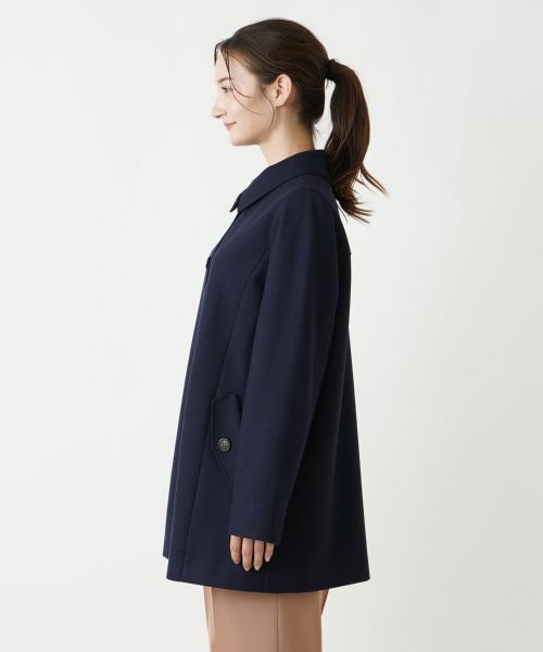 Leilian / レリアン その他アウター | ステンカラーハーフコート【Leilian WHITE LABEL】 | 詳細7