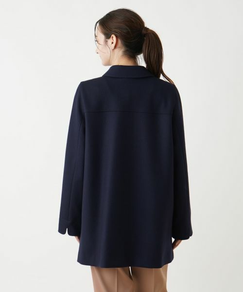 Leilian / レリアン その他アウター | ステンカラーハーフコート【Leilian WHITE LABEL】 | 詳細8